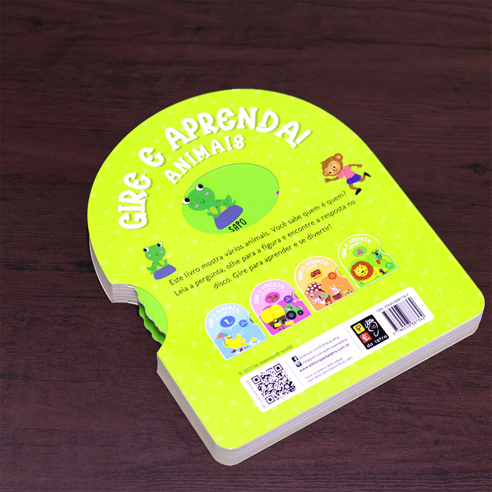 Gire E Aprenda | Animais | 2 A 6 Anos