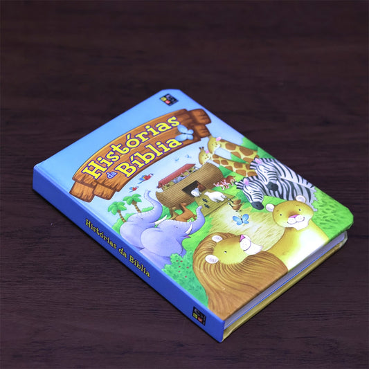 Histórias Da Bíblia | Capa Almofadado | 2 a 6 Anos