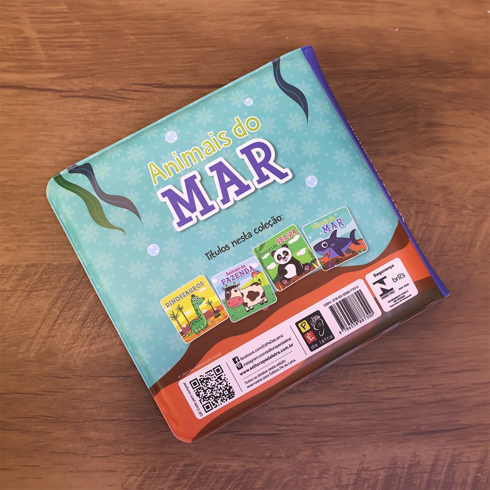 Animais do Mar | Molhe e Veja as Cores
