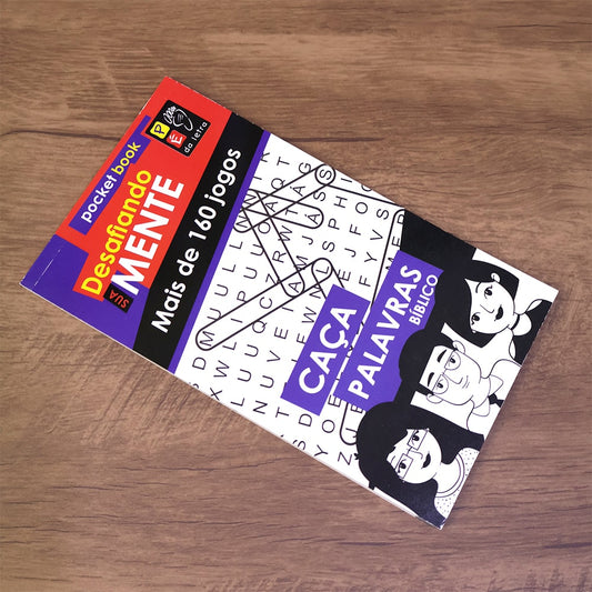 Caça Palavras Bíblico | Desafiando Sua Mente | Pocket Book