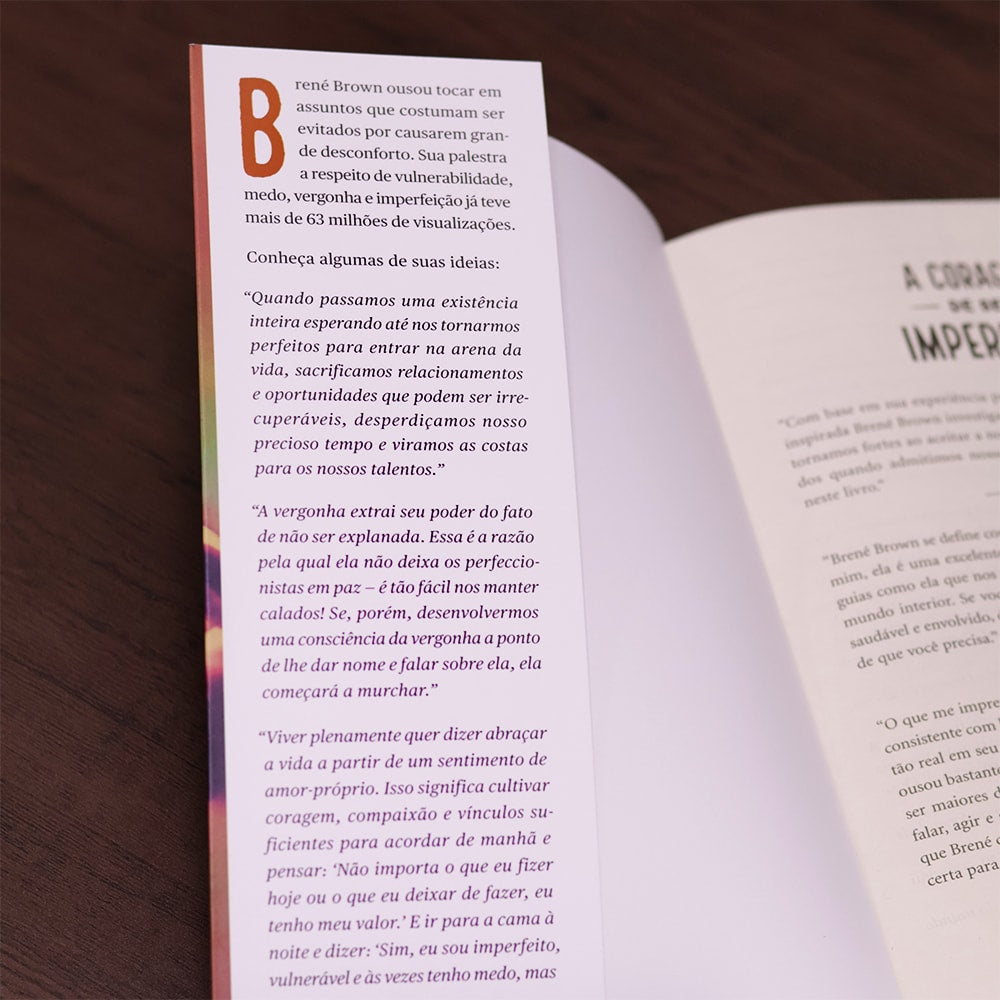 A Coragem de Ser Imperfeito
| Brené Brown