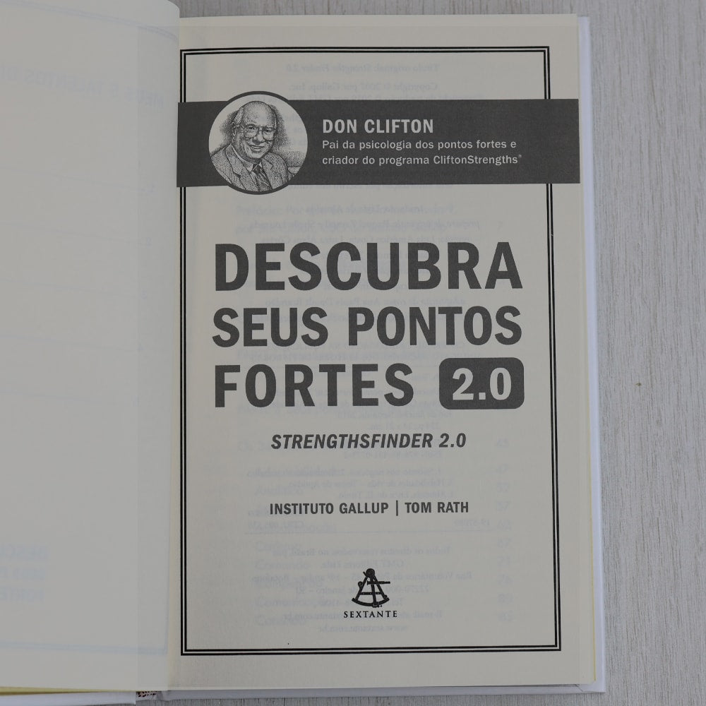 Descubra Seus Pontos Fortes 20 | Don Clifton
