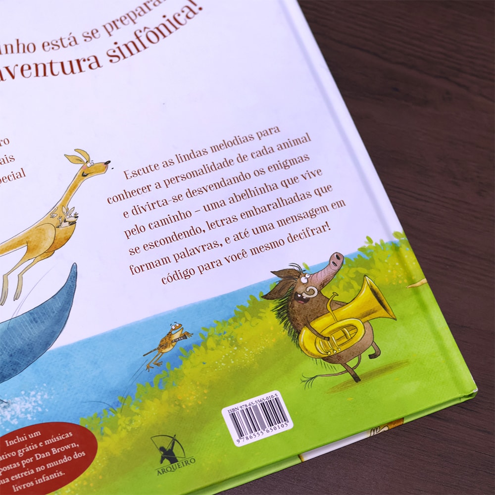 Sinfonia dos Animais | 2 a 5 Anos |
Dan Brown