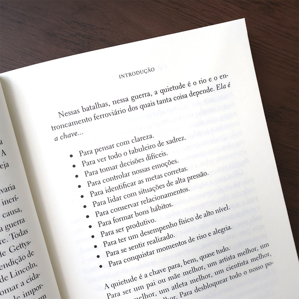 A Quietude é a Chave
| Ryan Holiday