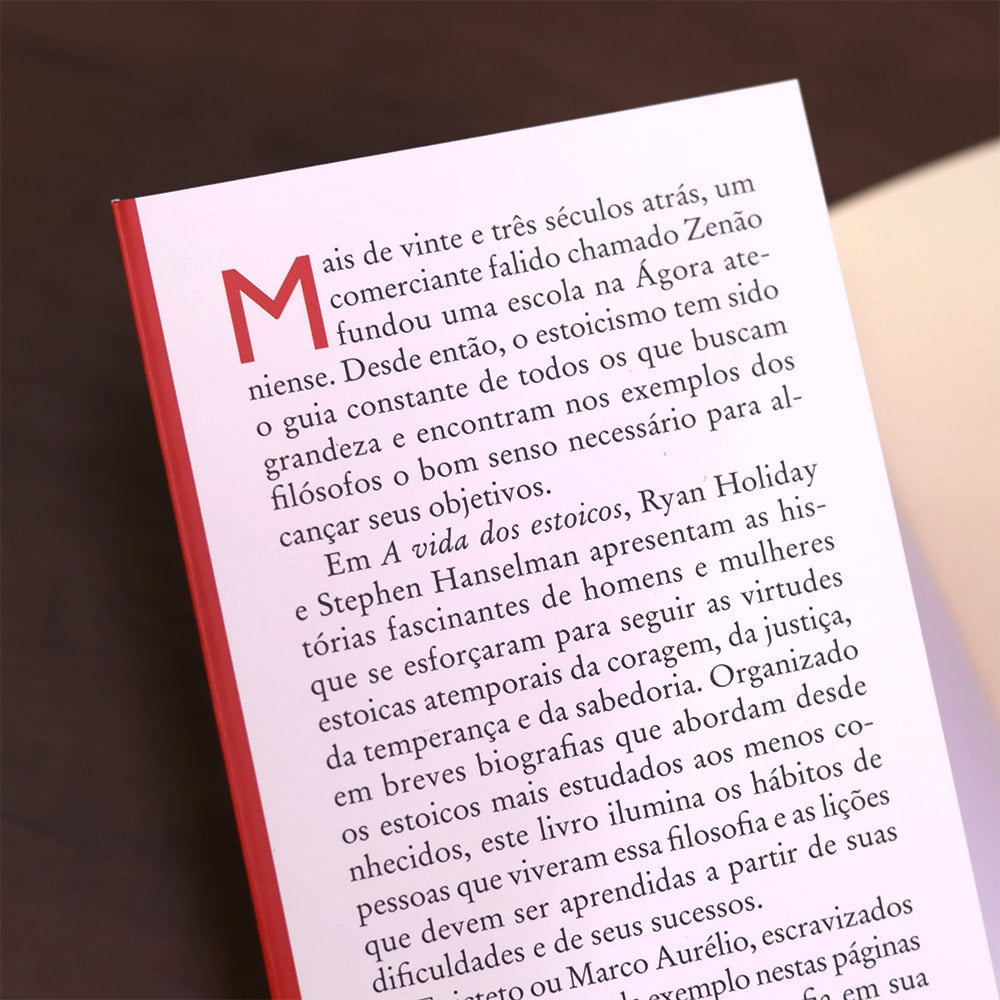A Vida dos Estoicos
| Ryan Holiday
