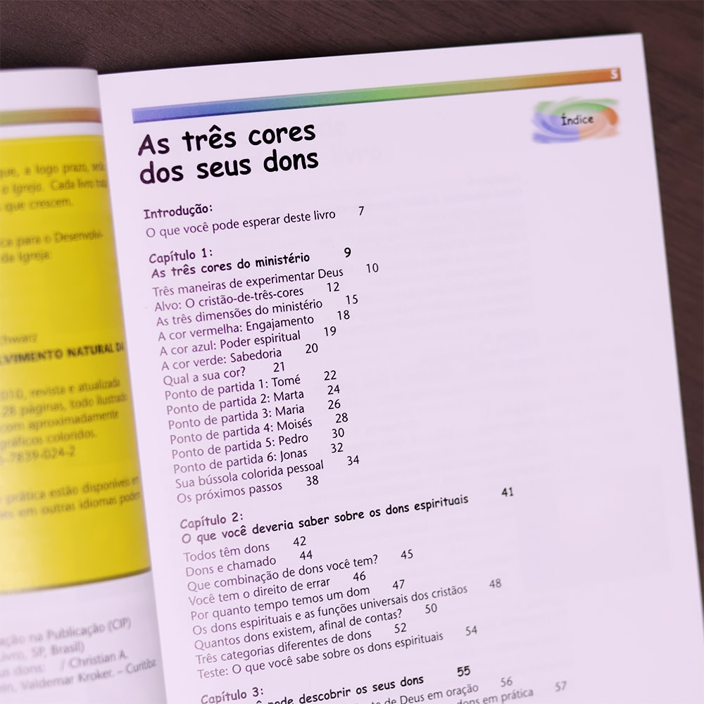 As 3 Cores dos seus Dons |
Christian A Schwarz