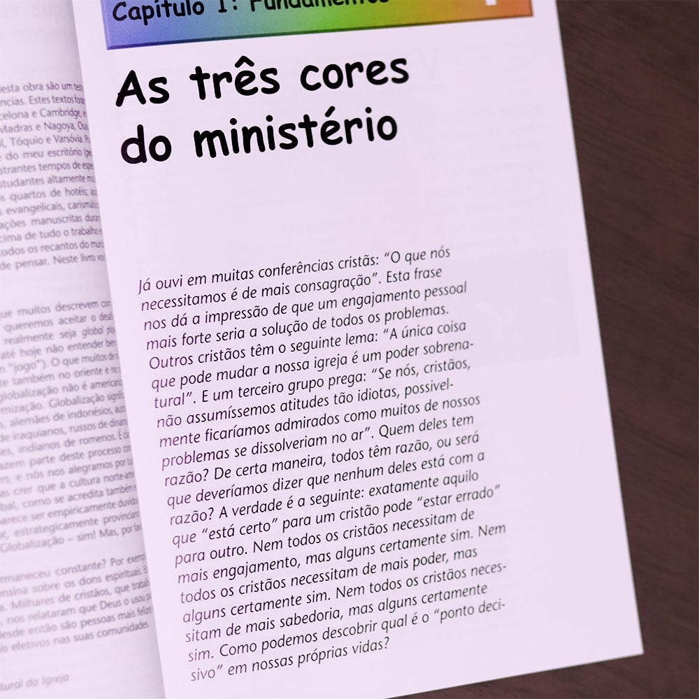 As 3 Cores dos seus Dons |
Christian A Schwarz