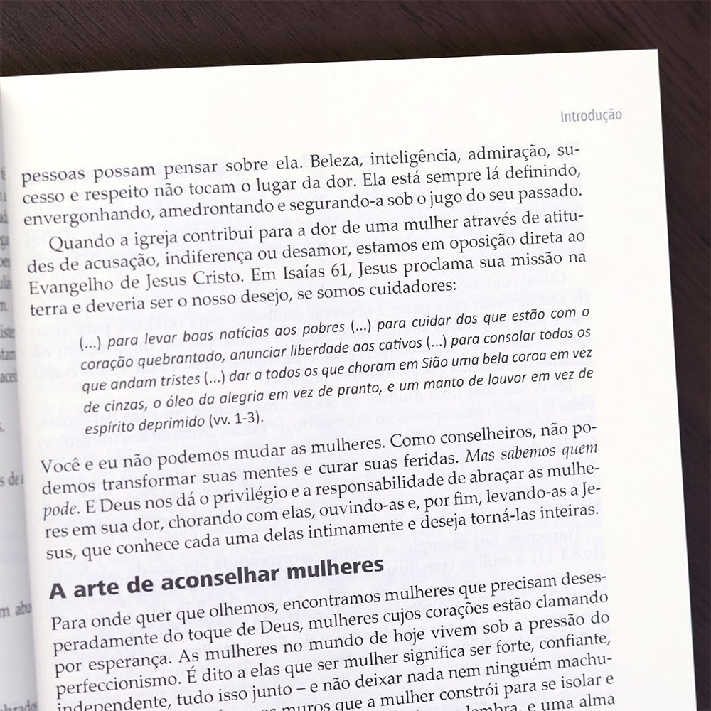 Guia Prático Para o Aconselhamento de Mulheres
| Diane Langberg e Tim Clinton