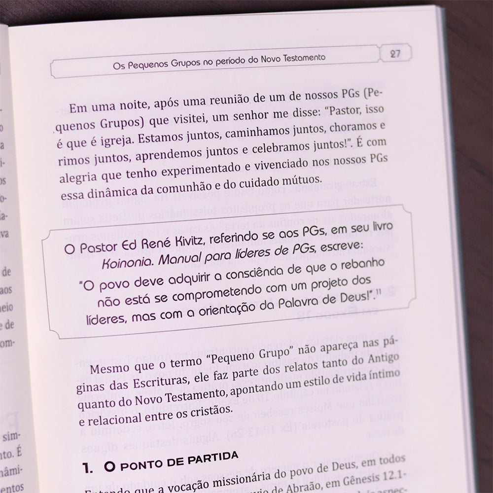 Pequenos Grupos
| Dietmar Wimmersberger