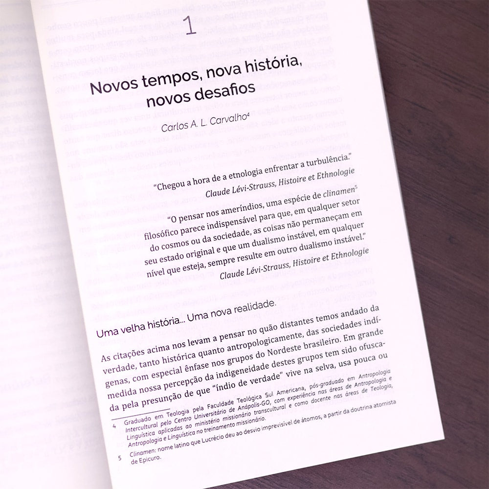 Indígenas no Nordeste
| Bárbara Burns e Thomaz Litz