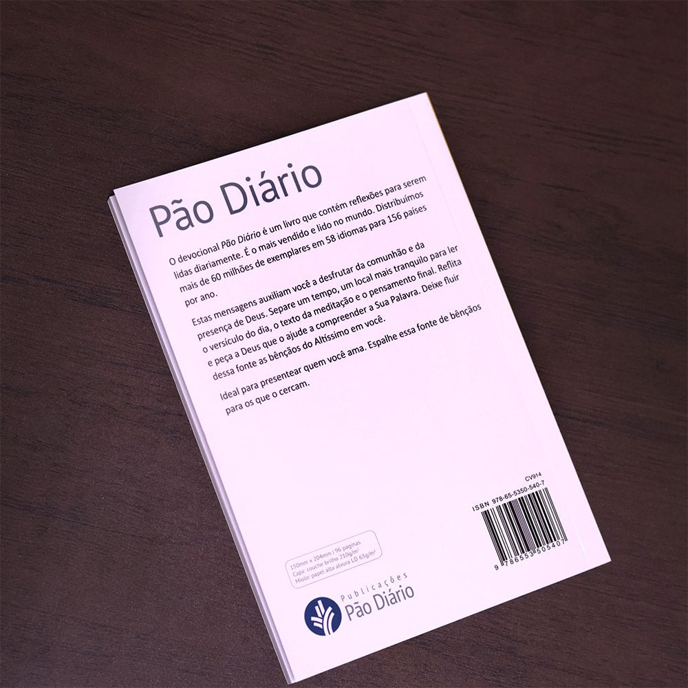 Devocional Pão Diário | Capa Cruz