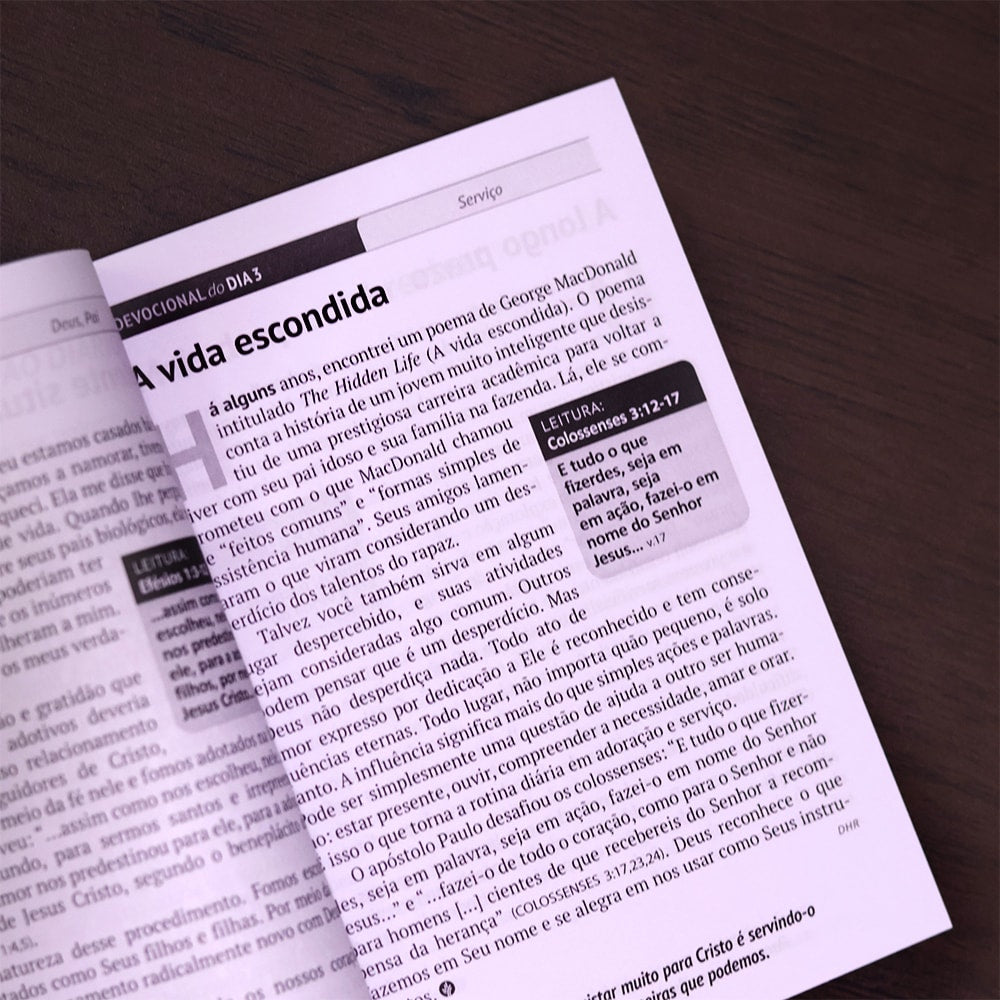 Devocional Pão Diário | Capa Feminina