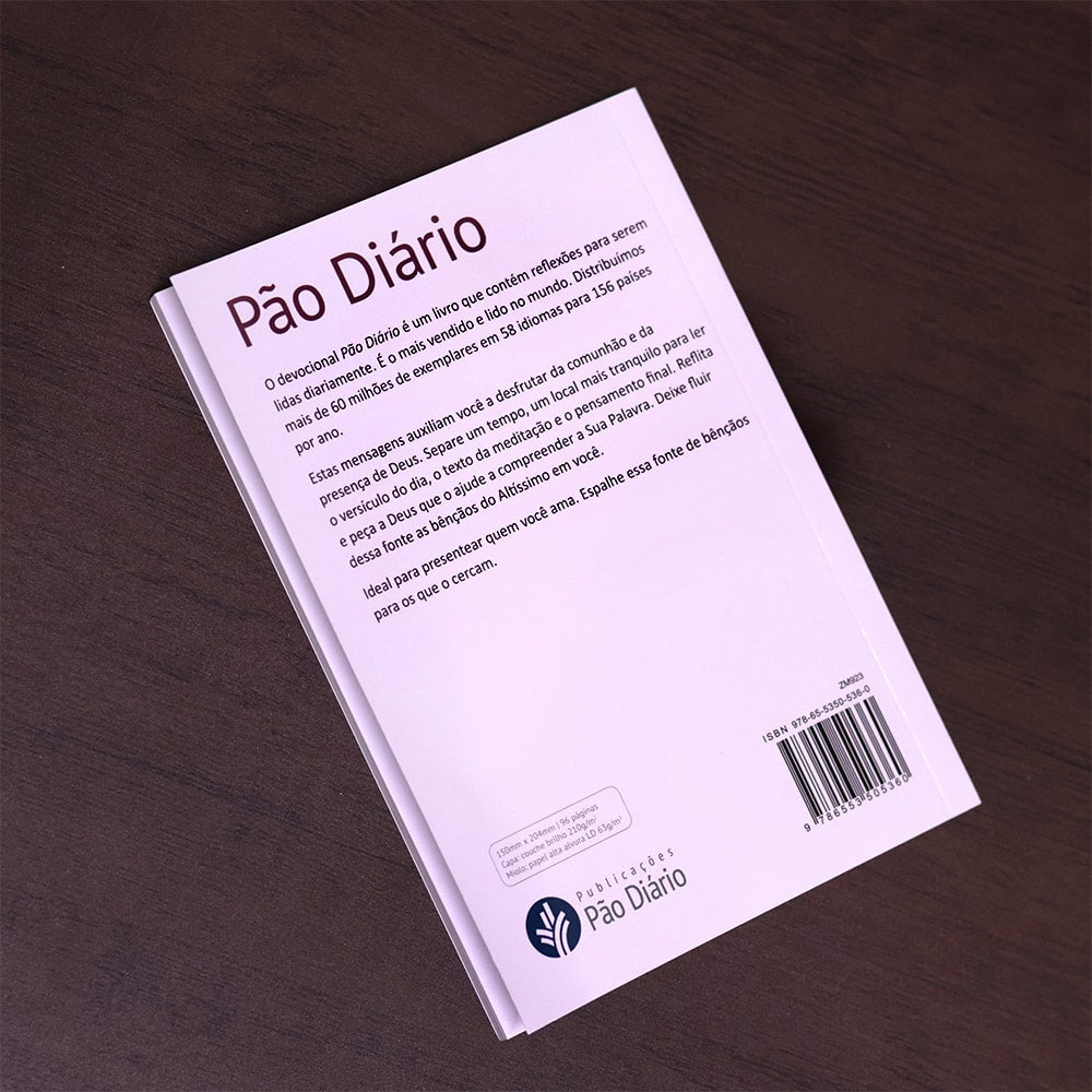 Devocional Pão Diário | Capa Feminina