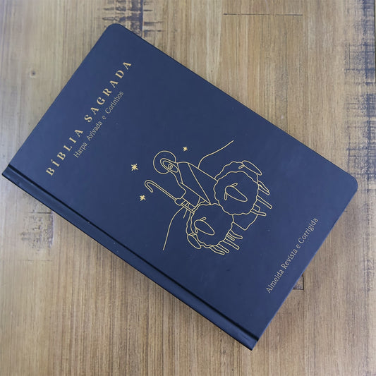 Bíblia Sagrada Bom Pastor | ARC | Letra Grande| Capa Dura | Harpa Avivada e Corinhos