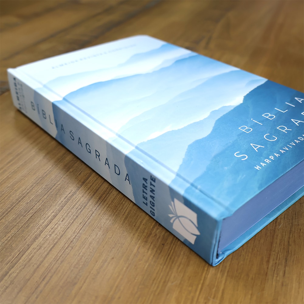 Bíblia Sagrada Paisagem | ARC | Letra Grande | Capa Dura | Harpa Avivada e Corinhos