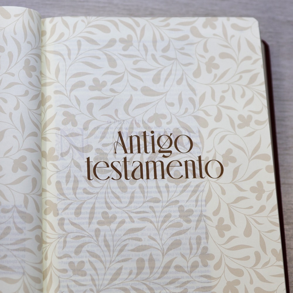Bíblia Bible Journaling | NVI | Letra Normal | Capa Dura Vinho | Com Espaço Para Anotações