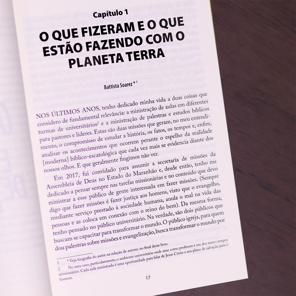 O Mundo Em Órbita De Alerta
| Adriana Santanawe e Battista Soarez