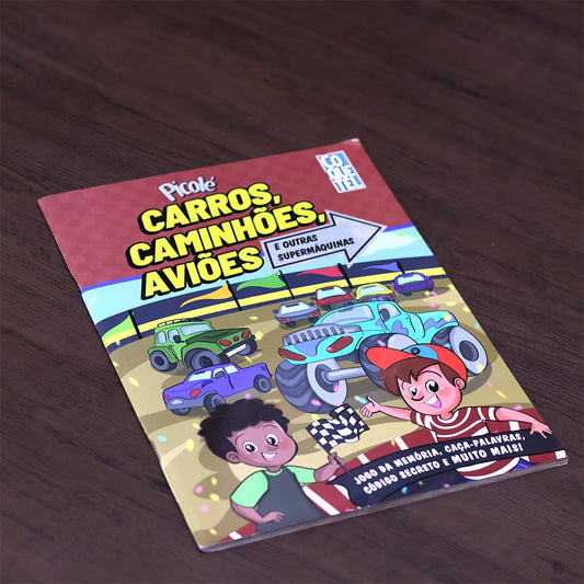Picolé | Carros Caminhões e Aviões | 5 a 8 Anos