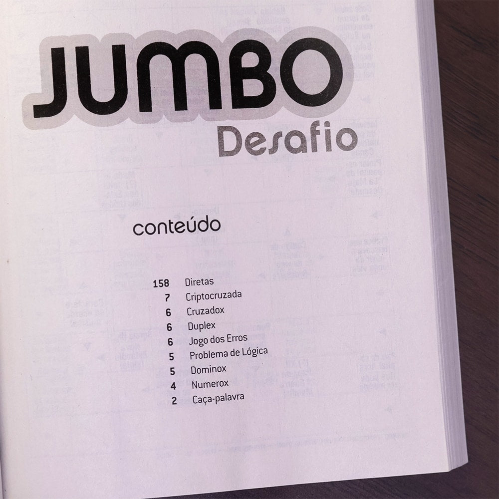 Coquetel Palavras Jumbo Desafio | Nível Difícil | Ed 5