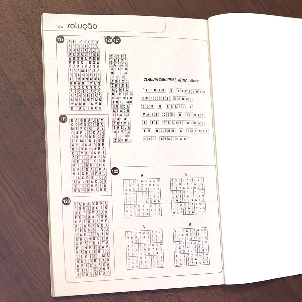 Coquetel Criptograma | Médio | Livro 92