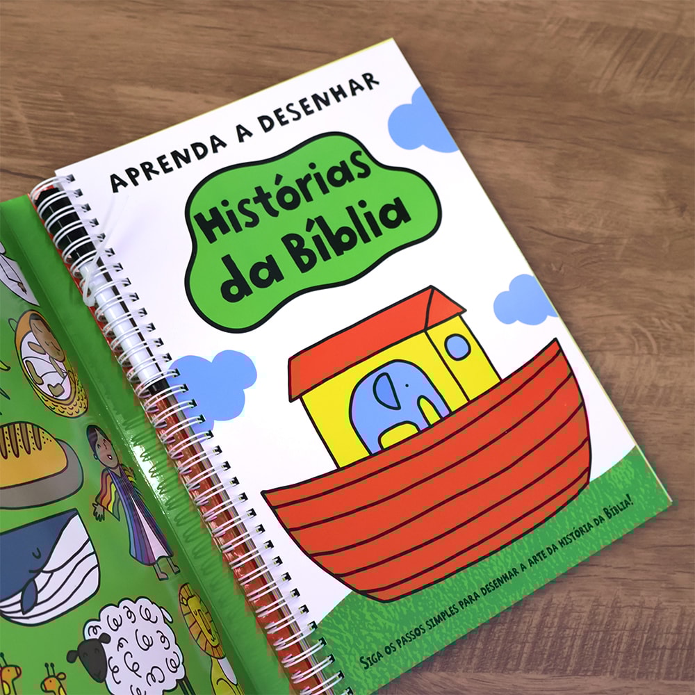 Escreva e Apague| Aprenda a Desenhar Histórias da Bíblia | 3 a 5 Anos