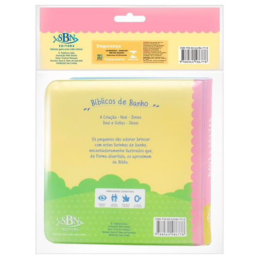 Bíblicos de Banho | Davi e Golias