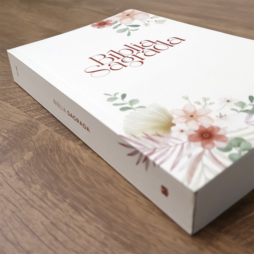 Bíblia Sagrada | ACF | Letra Normal | Capa Luxo Rosê