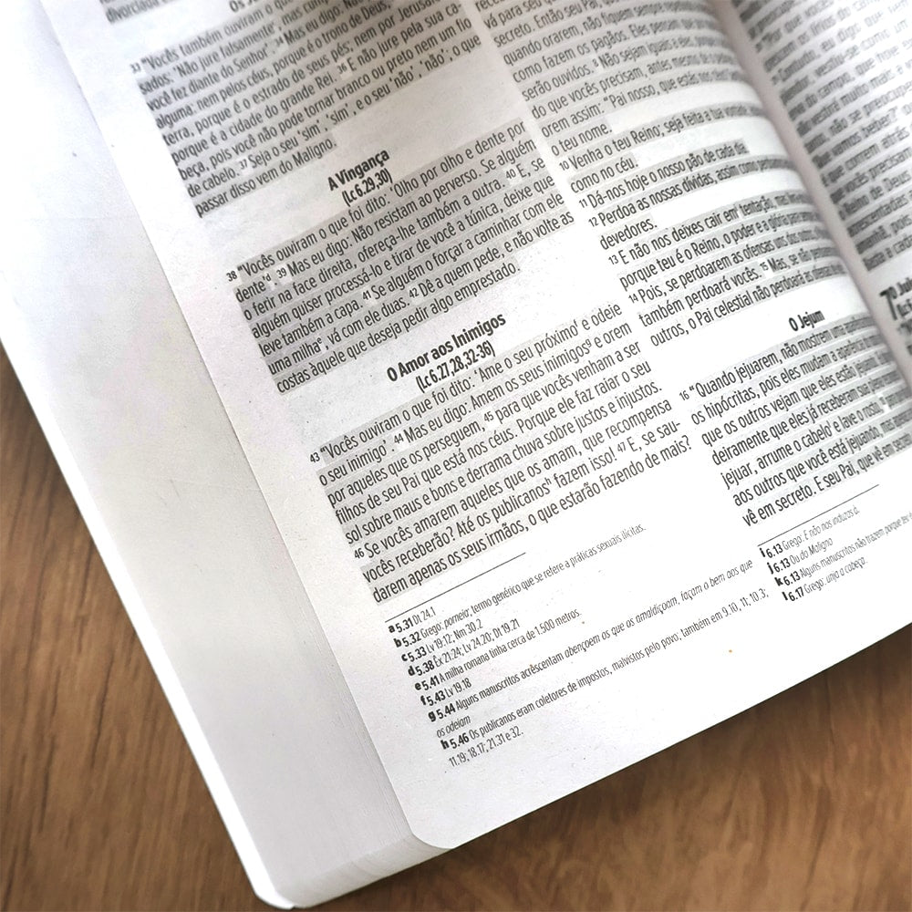 Bíblia Sagrada | ACF | Letra Normal | Capa Luxo Rosê