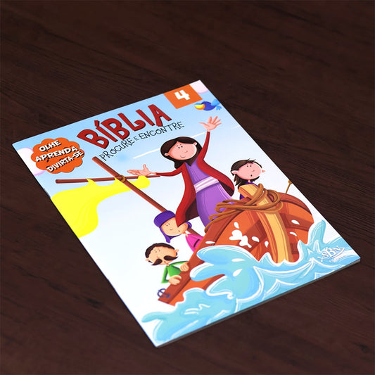 Bíblia Procure e Encontre | Livro 4 | 3 Anos