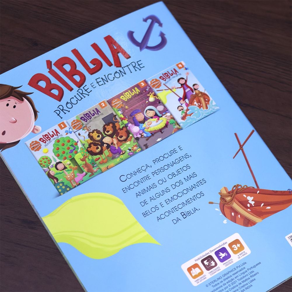 Bíblia Procure e Encontre | Livro 4 | 3 Anos
