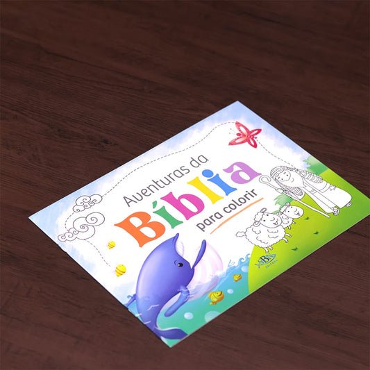 Aventuras da Bíblia para Colorir | 0 a 2 Anos