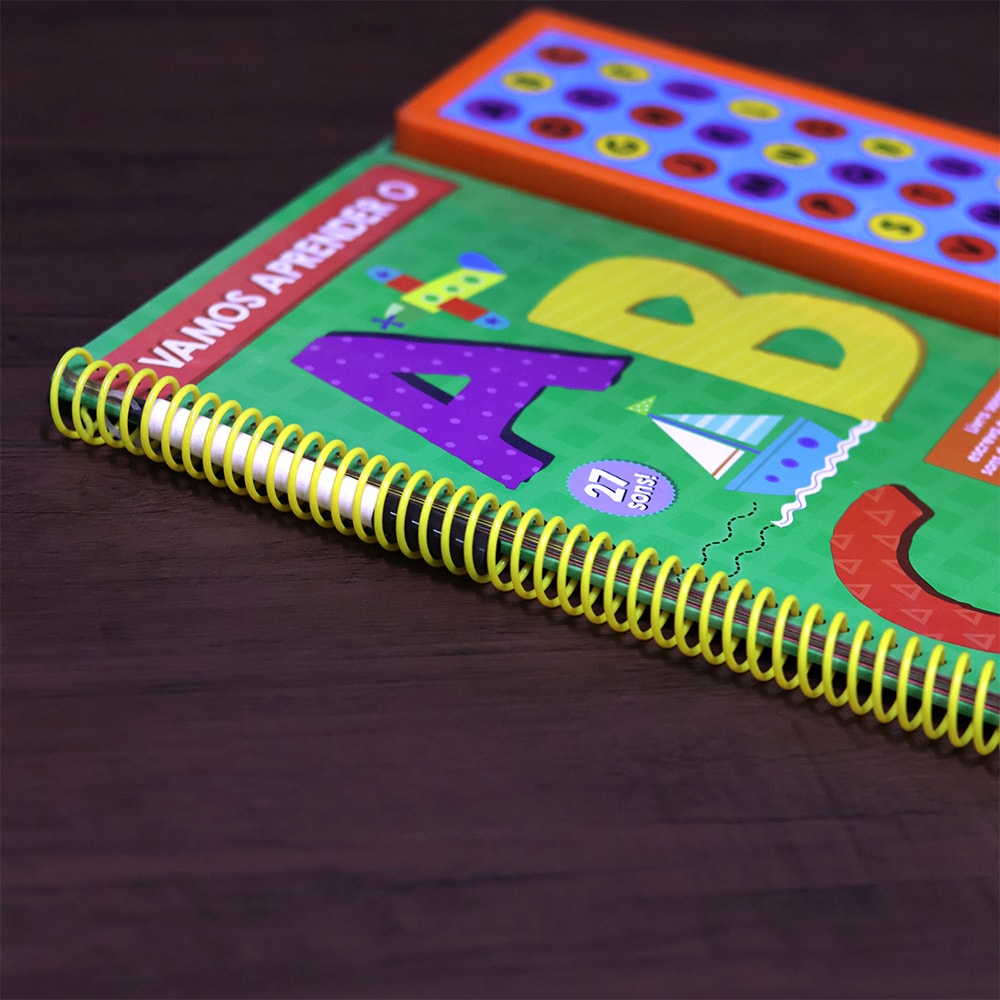 Vamos Aprender o ABC | Livro Sonoro e Escreva e Apague | 3 Anos