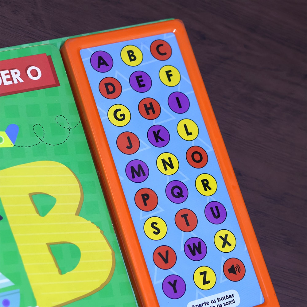 Vamos Aprender o ABC | Livro Sonoro e Escreva e Apague | 3 Anos