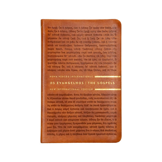 Os Evangelhos | Bilíngue | NVI | Letra Grande | Capa Flexível