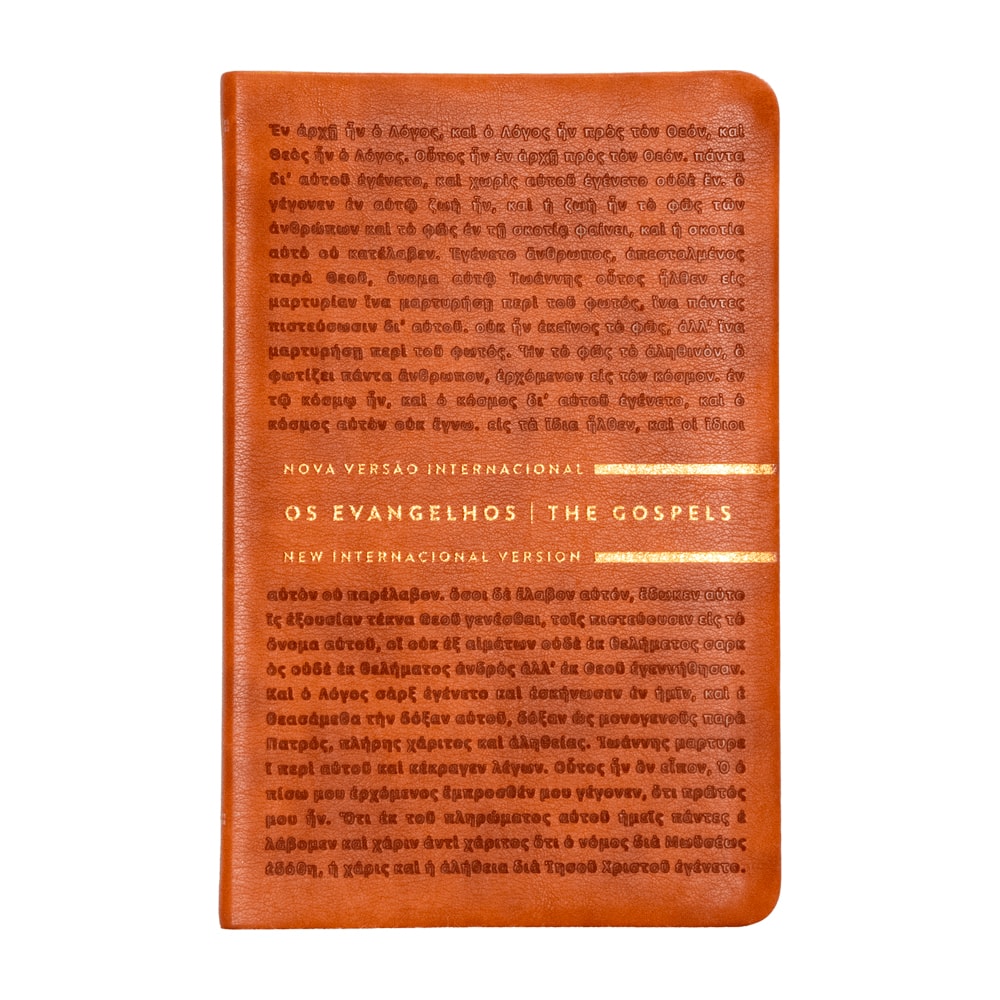 Os Evangelhos | Bilíngue | NVI | Letra Grande | Capa Flexível