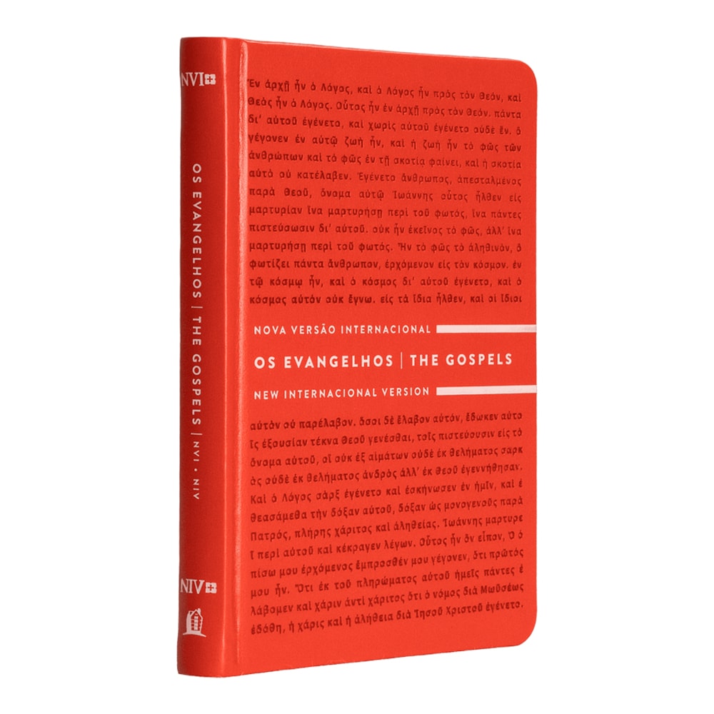 Os Evangelhos | Bilíngue | NVI | Letra Grande | Capa Dura