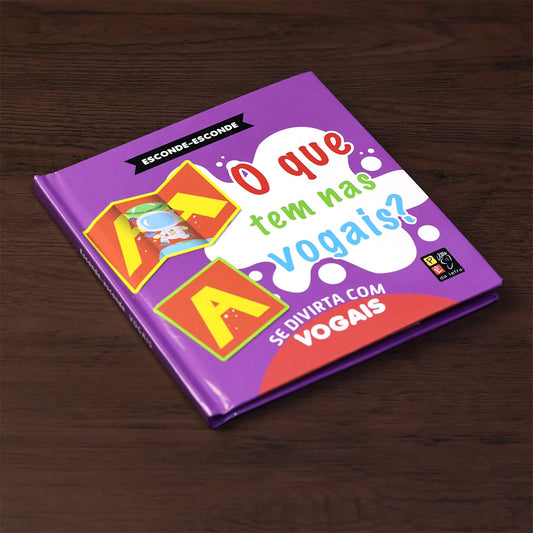 O Que Tem nas Vogais? Esconde-Esconde | 2 A 6 Anos