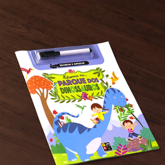 Escreva e Apague | Estamos No Parque dos Dinossauros