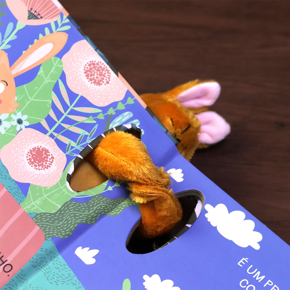 Sou um Coelho | Livro com Pelúcia | 1 a 4 Anos
