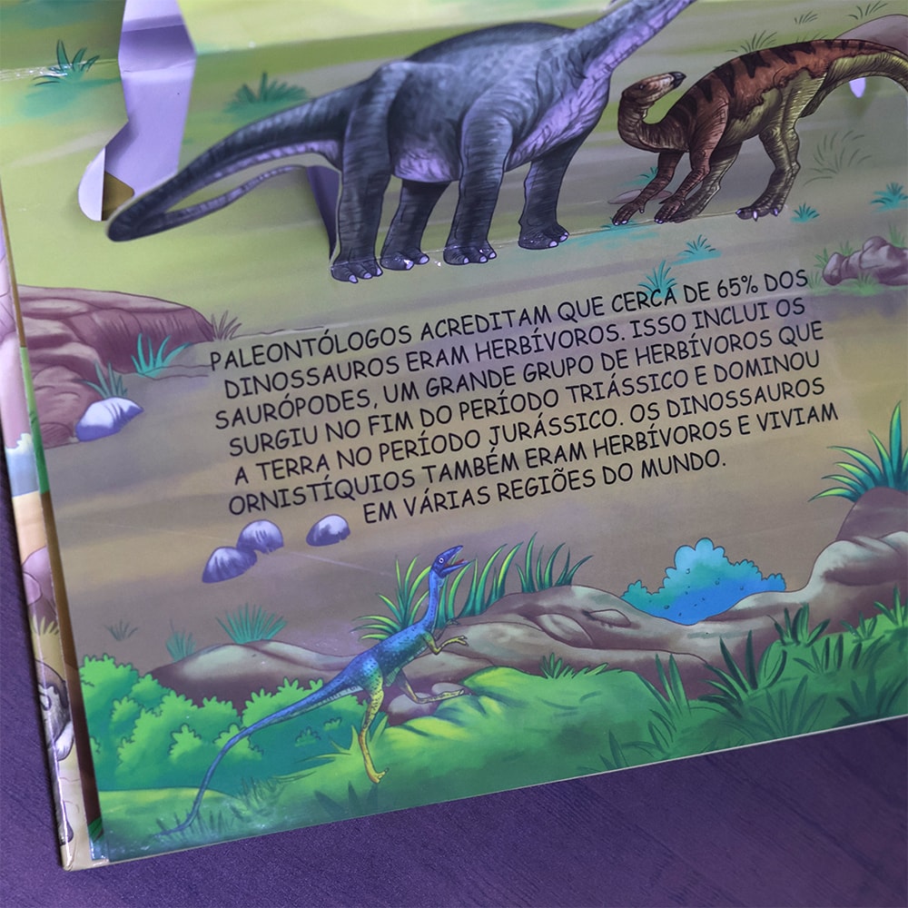 Livro Meu Sensacional Livro Pop-Up | O Surpreendente Mundo dos Dinossauros