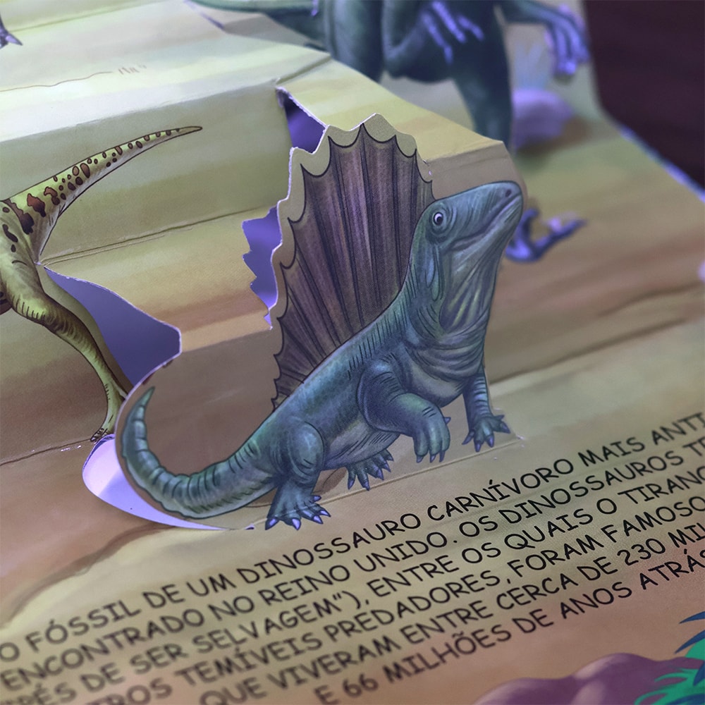 Livro Meu Sensacional Livro Pop-Up | O Surpreendente Mundo dos Dinossauros