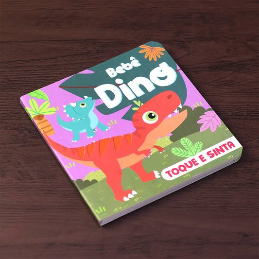 Bebê Dino | Toque e Sinta | 1 a 4 Anos