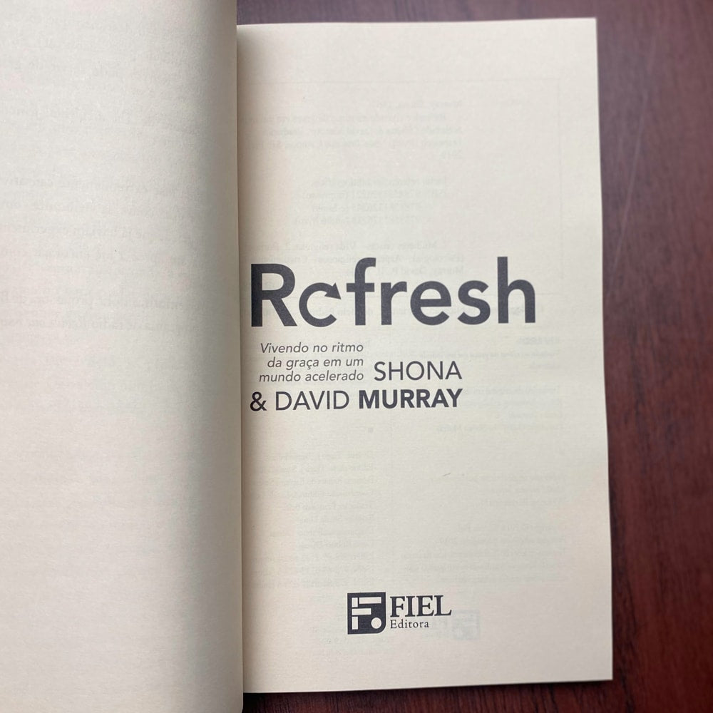 Refresh | Shona e David Murray