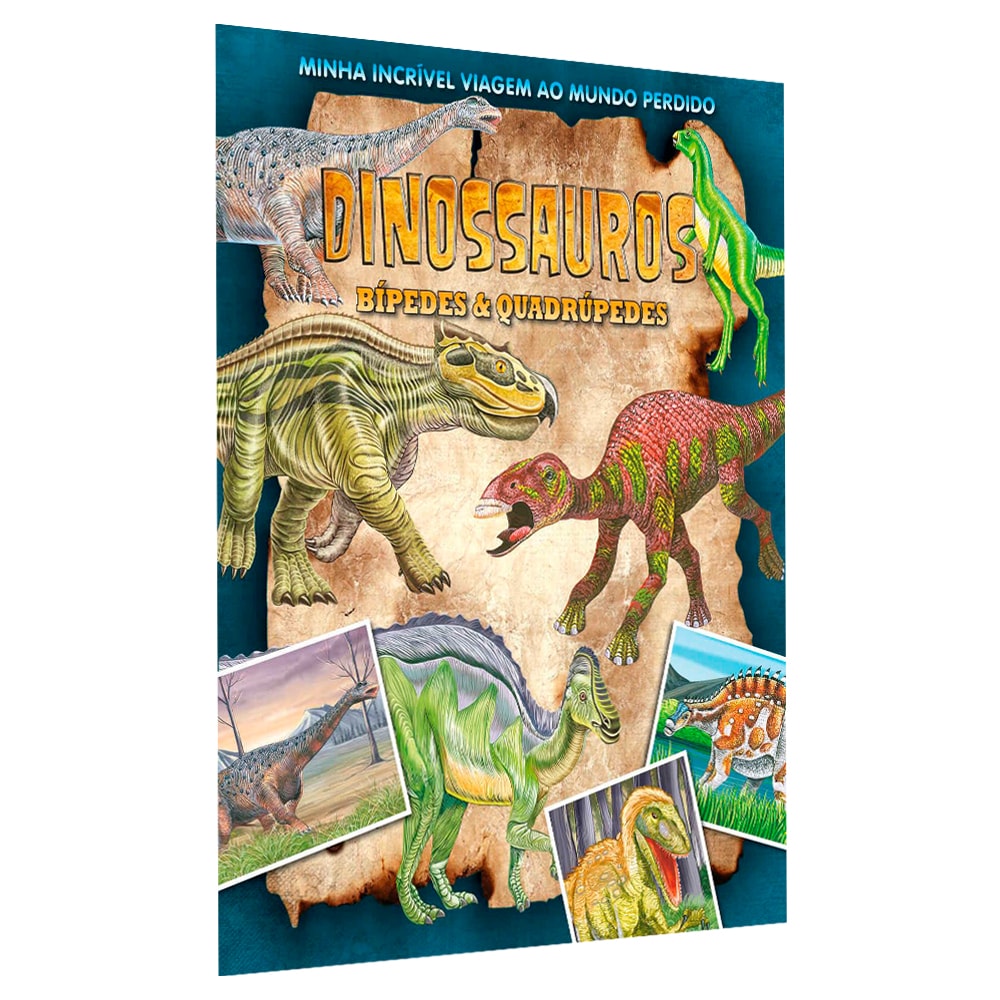 Minha Incrível Viagem ao Mundo Perdido | Dinossauros Bípedes e Quadrúpedes