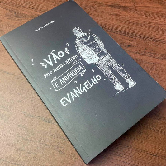 Bíblia Sagrada Vão Pelo Mundo | ARC | Letra Normal | Capa Brochura