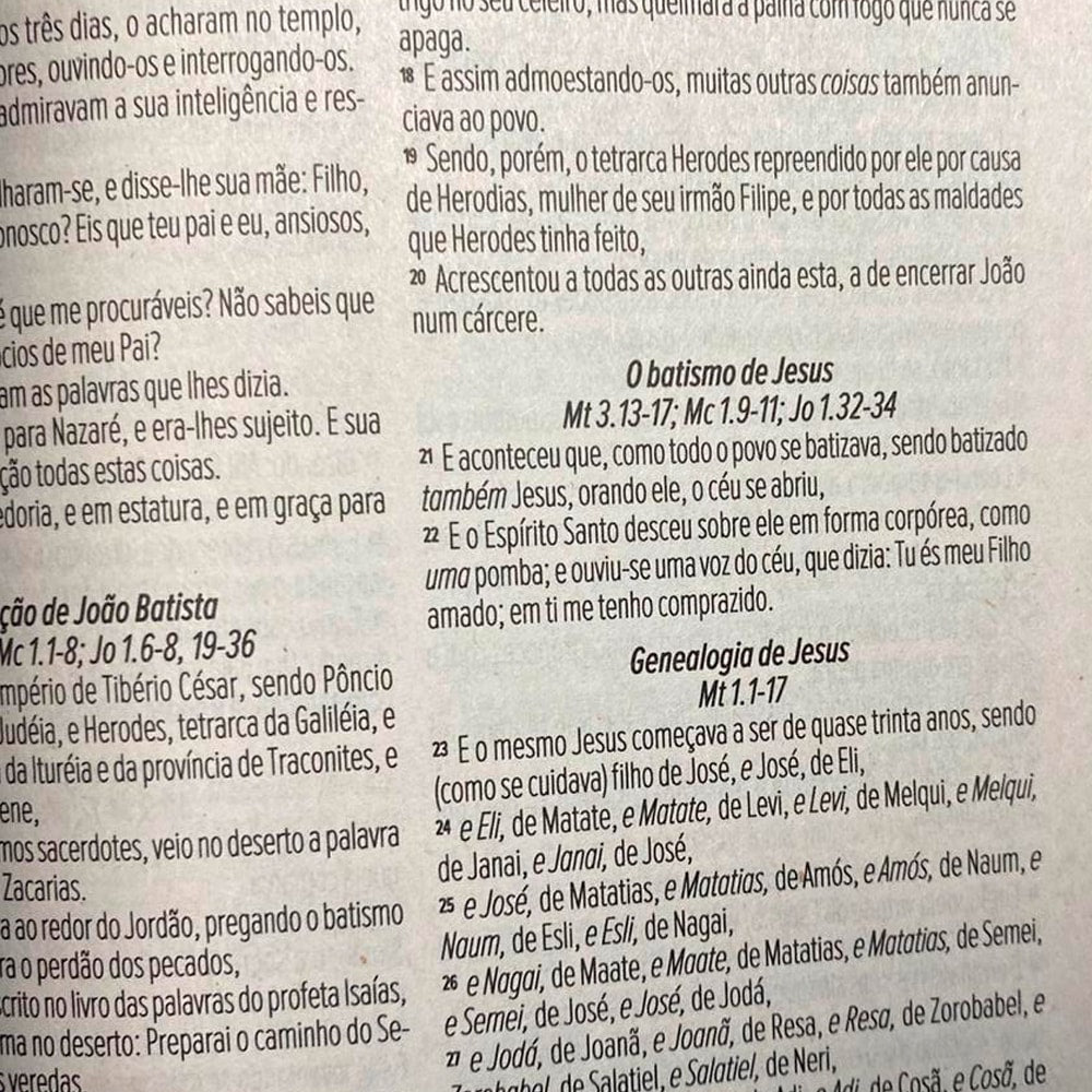 Bíblia Sagrada Oceano | ARC | Letra Normal | Capa Brochura