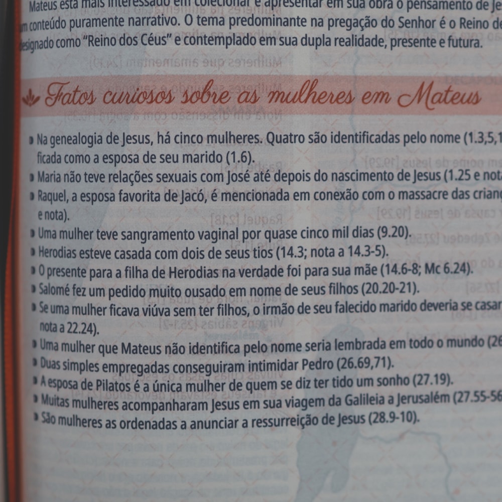 A Bíblia da Mulher | Portátil | NAA | Capa Tulipa Vermelha