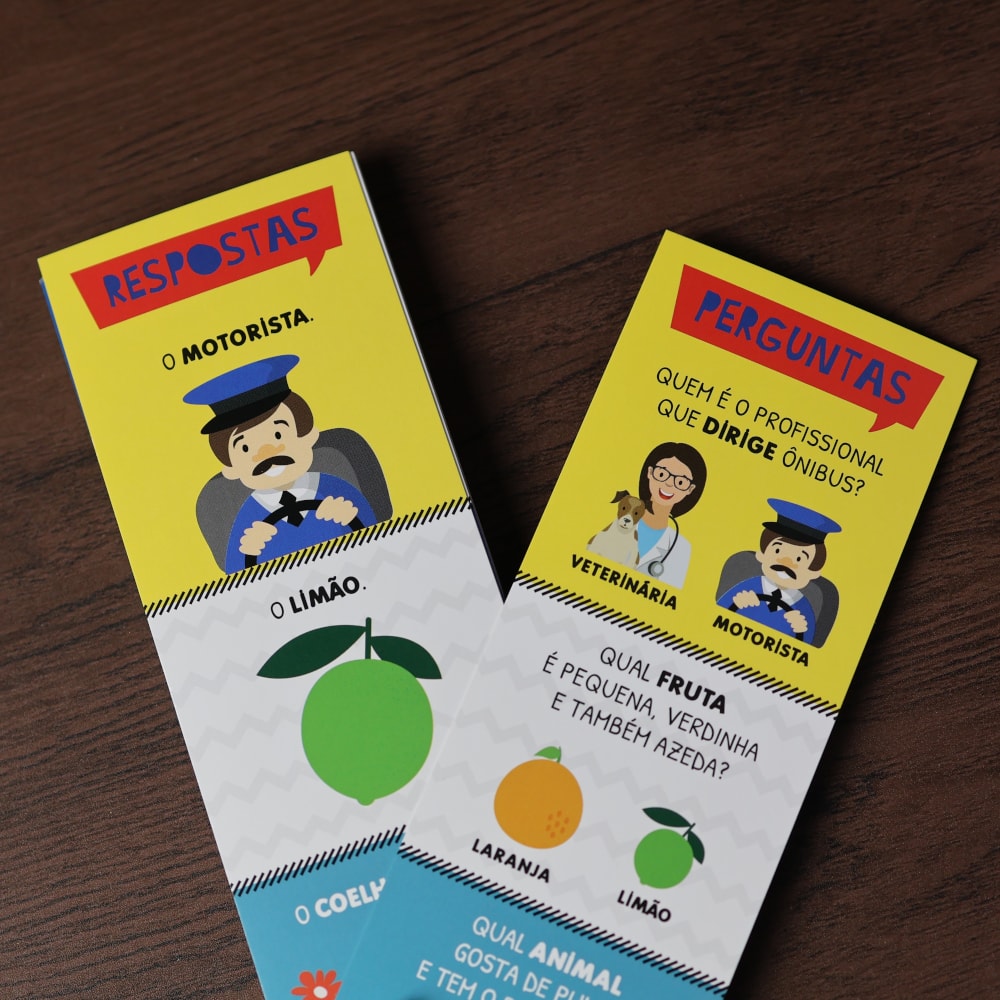 Livro Flash Cards Pense Rápido | 3 a 4 anos