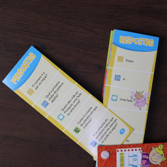 Livro Flash Cards Pense Rápido | 1° Ano | A Partir de 6 Anos