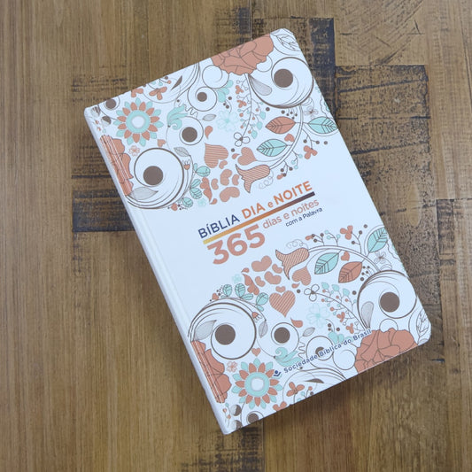 Bíblia 365 Dia e Noite | NAA | Letra Normal | Capa Dura Dias e Noites com a Palavra